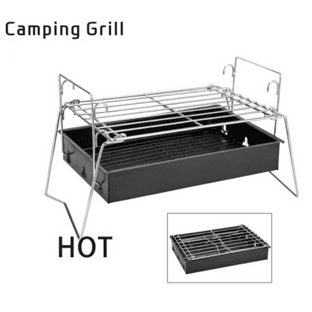 Best Camping Portable Barbecue Grills Outdoor Small BBQ Charcoal (Best Portable Grills 2019)