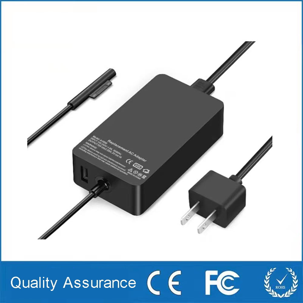 Klzo 44W 2.58A AC power Adapter charger for microsoft surface Pro 5 Tablet Surface Laptop with 5V USB Charging Port - Walmart.com