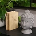 thumbnail image 2 of Urban Trends Collection: Ceramic Buddha Head Gloss Finish, 2 of 2