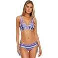 thumbnail image 4 of BECCA by Rebecca Virtue Womens Metallic Bikini Swim top Purple D, 4 of 4