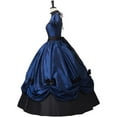 thumbnail image 4 of Women's Gothic Victorian Rococo Dress Civil War Southern Belle Tea Party Ball Gown Medieval Evening Dress, 4 of 7