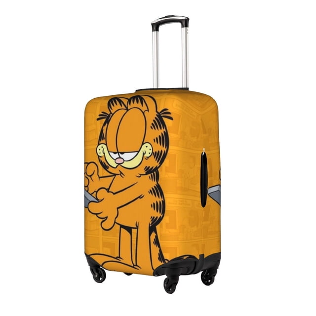 Funda De Equipaje De Viaje Lavable Linda Garfield Protector De Maleta De Dibujos Animados Divertido Compatible Con De 18 A 32 Pulgadas huangjie unisex