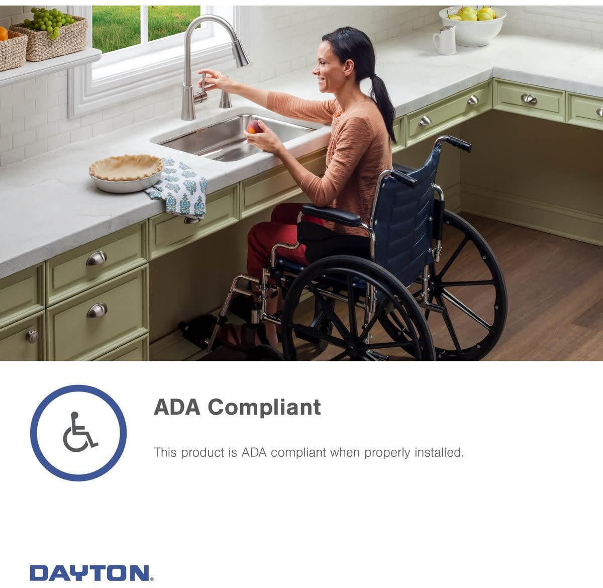 Dayton Top Mount Stainless Steel Kitchen Sink
