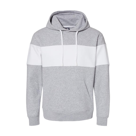 J America 8644JA Men's Varsity Pullover Hooded Sweatshirt