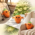 thumbnail image 5 of Interactive Music Plush Toys, Fruit Shaped Musical Sensory Plush, Soft Interactive Fabric Toys, Ideal for Christmas and Birthday Gifts (Carrot), 5 of 11