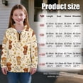 thumbnail image 7 of Uorisanigo Girls Sweatshirts Fall Fashion Long Sleeve Pullover Shirts Tops Oversized Cowboy Horse Print Quarter-Zip Pullover Jacket for Sports and Daily Wear Outerwear Jacket, 7 of 7