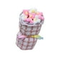 thumbnail image 1 of Ramo de flores de ganchillo, flores artificiales decorativas de ganchillo para cumpleaños Flor de 2 colores, 1 of 9