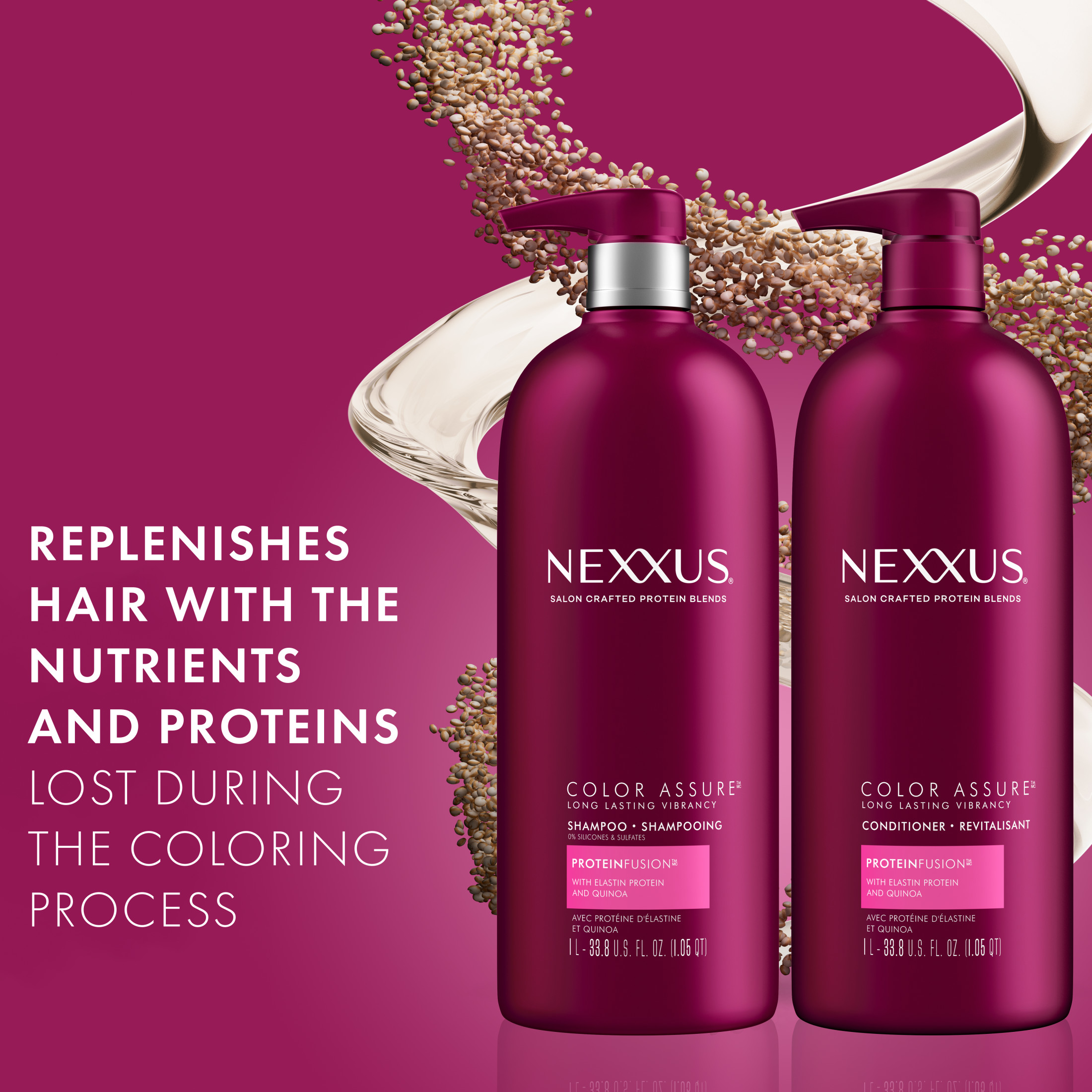 Nexxus Color Assure Long Lasting Vibrancy Protein Fusion Shampoo 33.8 fl oz - image 5 of 12