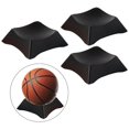 thumbnail image 5 of facefd 3x Black Ball Display Stand Storage Rack Bracket Support Base Base Sports, 5 of 5