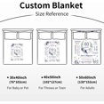 thumbnail image 6 of Yibo 90th Birthday Gifts for Women Blanket Flannel Soft and Comfortable Anti-static Bed Sofa Blanket, 6 of 7