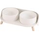 thumbnail image 1 of Newway Cat Bowls For Food And Water - Elevated Dog Bowls With Stand - Raised Dog And Cat Bowl Set - Dual Pet Bowl Dinnerware For Small Dogs | Cats | P, 1 of 5