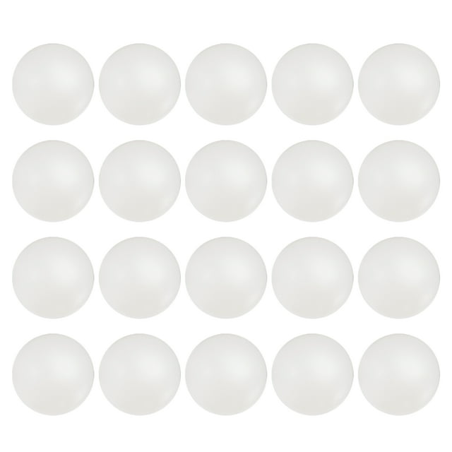 Unique Bargains 11mm Nylon Solid Plastic Bearing Balls G1 Precision 25 Pack