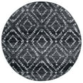 thumbnail image 2 of Safavieh Adirondack Lecia Geometric Area Rug, Black/Ivory, 6' x 6' Round, 2 of 10