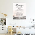 thumbnail image 5 of Koyal Wholesale Marriage Prayer Canvas Wall Art Decor, Neutral Watercolor Mountain Design, Wedding Registry Ideas, 5 of 5