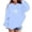 218Light Blue706, variant on MEZZALL Girls Hood Cozy Heart Print Hoodie Dress Up Kids Hooded Sweatshirt For Lightweight Soft Lined Contemporary Everyday Wear Long Sleeve Pullover , Light Blue