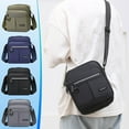 thumbnail image 4 of Amvlyk Storage Savings Crossbody Bag Packs Belt Bag For Men Crossbody Pack Crossbody Bags Black Waist Pack With Adjustabl Strap Fashion Body Waist Pack, 4 of 4