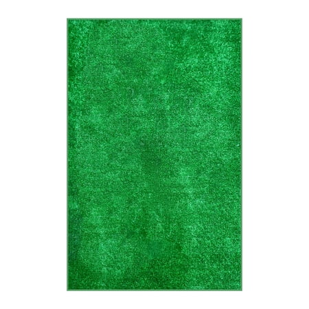 Koeckritz Rugs Tactic Green Pasture Indoor/Outdoor Turf Patio Area Rug 5 x 12