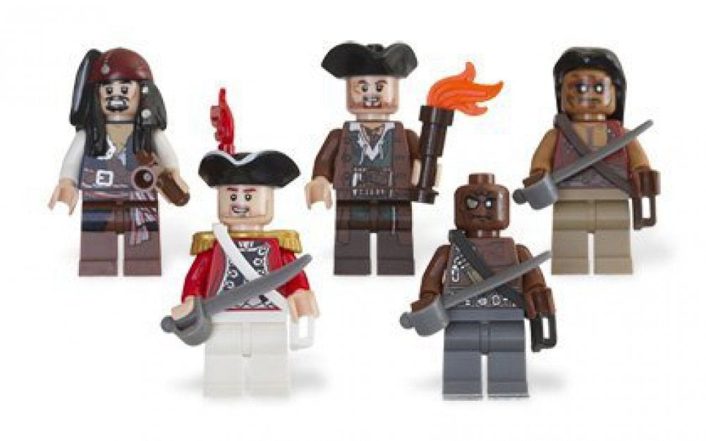 Lego Pirates Of The Carribean Gunner Zombie Minifigure