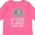 thumbnail image 4 of Inktastic My Aunt and Uncle Love Me Niece Nephew Elephant Boys or Girls Long Sleeve Toddler T-Shirt, 4 of 5