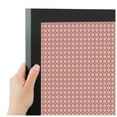 thumbnail image 4 of PinPix ArtToFrames 22x34 Custom Cork Bulletin Board Pink - Beige Diamond   Poster Board Has a Fabric Style Canvas Finish, Framed in Satin Black (PinPix-290), 4 of 6