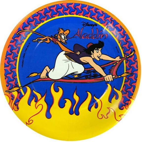 Aladdin Vintage 1992 Small Paper Plates (8ct)