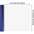 Blue Solid Color Gift Wrap, Matte Metal Finish Wrapping Paper, for ...