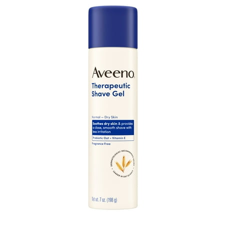 Aveeno Therapeutic Shave Gel, Fragrance-Free, 7 oz