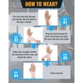 thumbnail image 2 of 2 Pack Adjustable Wrist Compression Strap and Wrist Brace Sport Wrist Support for Fitness, Weightlifting, Tendonitis, Carpal Tunnel Arthritis, Pain Relief-Wear, Repetitive Wrist Use Injury, 2 of 5