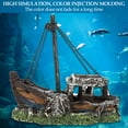 thumbnail image 2 of <p>Simulation Shipwreck, Artificial Aquarium Resin Shipwreck, For Fish  Aquarium</p>, 2 of 7