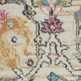 thumbnail image 7 of Nourison Passion Ivory/Multicolor 2'2" x 7'6" Area Rug, Boho, Moroccan, Bed Room, Living Room, Dining Room, Kitchen, , Easy Cleaning, Non Shedding (8' Runner), 7 of 7