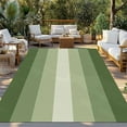 thumbnail image 3 of Fsddascl Sage Green Ombre Outdoor Rug for Patio/Deck/Porch, Non-Slip Large Area Rug 6 x 9 Ft, Sage Green Gradient Woods Farmhouse Indoor Outdoor Rugs Washable Area Rugs, Camping Rug Carpet, 3 of 5