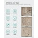 thumbnail image 2 of SONGMICS Caja de Joyas, Caja Joyero de 3 Niveles, Estuche de Joyería, con 2 Cajones, Tapa de Cristal, Amplio Espacio, Negro Grafito y Plata, 2 of 5