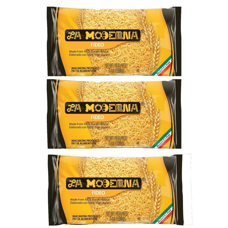 La Moderna Fideo Macaroni,(3PACK)