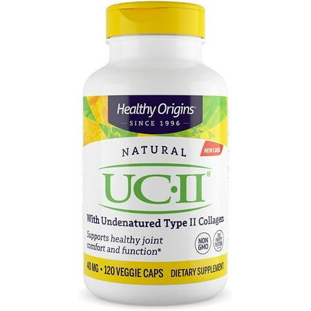 Healthy origins uc-ii 40 mg vegetarian capsules, 120 ct