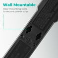thumbnail image 6 of KMC Surge Protector Power Strip, 6-Outlet, 10-Pack, 2-Foot Cord, 735 Joules, Black, 6 of 8