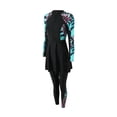 thumbnail image 4 of MuXiKeJi Clothes Swimwear for Women Arabic Modest Swimsuits Long Sleeves Sun Porotection Full Cover Bathing Suits, 4 of 4