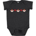 thumbnail image 3 of Inktastic Sock Monkey Heart Border Boys or Girls Baby Bodysuit, 3 of 5
