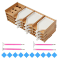 thumbnail image 1 of 5D DIY Diamant Multi-Couches Support de Rangement pour Outils de Peinture Broderie-Pièces-Style&Grille>16, 1 of 5