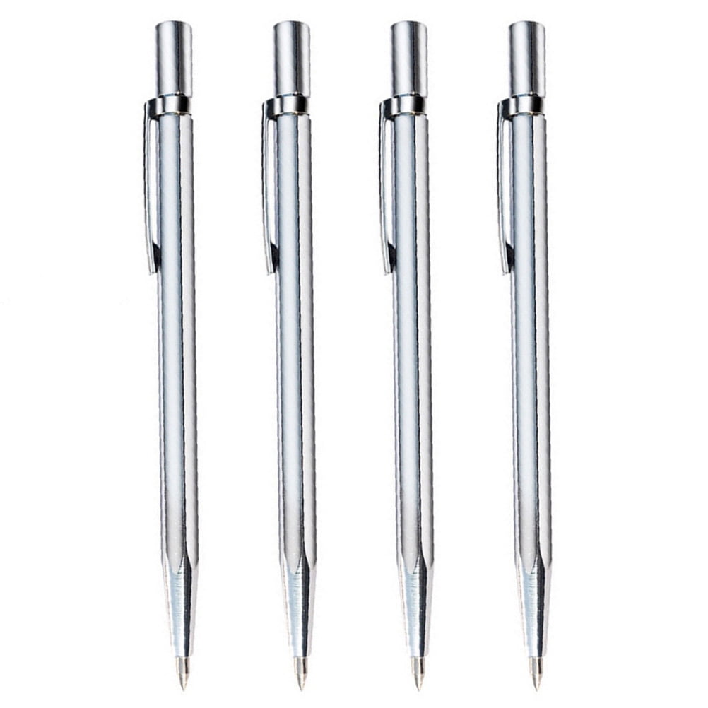 4 Pcs Tungsten Carbide Scriber Carve Tools Etching Engraving Pen Glass Scribe 