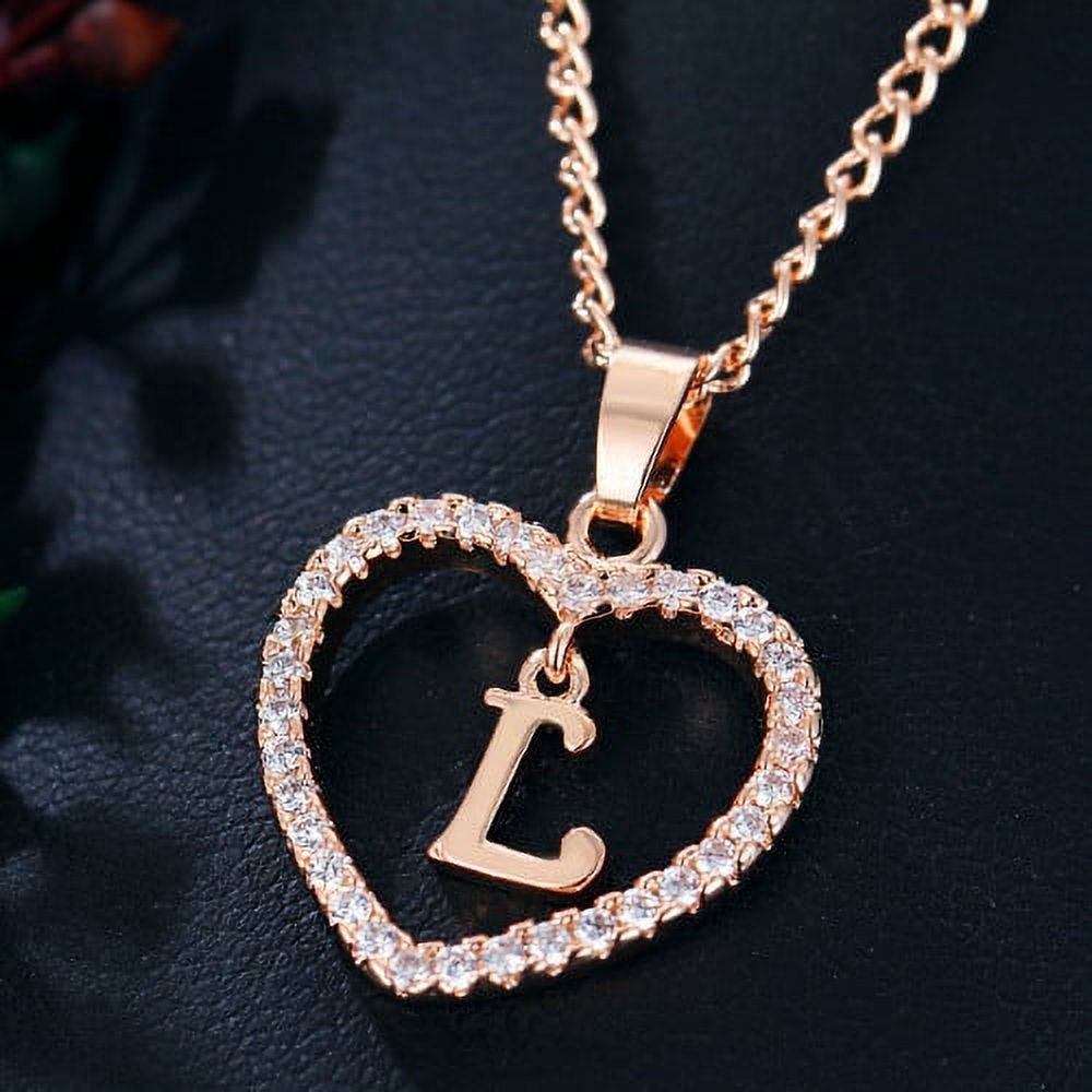 NEW 26pcs/set Alloy Letter Pendant Charms Tessellation Rhinestone 26 Alphabet  Pendant For Jewelry Making DIY Bracelet Necklace