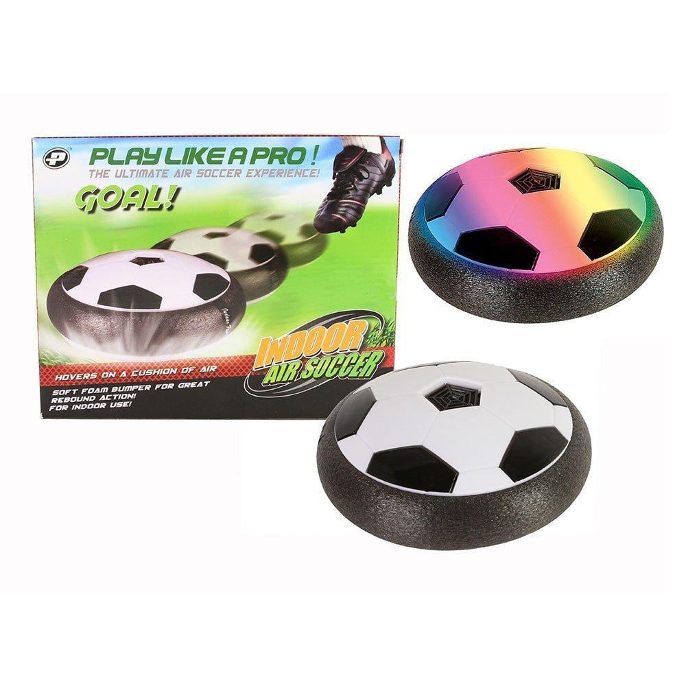 Playmaker Air Power Soccer Disk Indoor Hover Action Foam Bumpers w/ LED Lights 