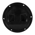 thumbnail image 1 of Escotilla para barco, placa de cubierta de inspección marina, fácil de instalar, anillos tóricos de goma, sello impermeable profesional para barco 6 pulgadas negro, 1 of 8