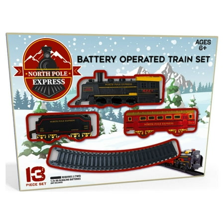 Well Played North Pole Express Train Set, Children Ages 6+