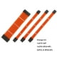 thumbnail image 1 of Methold Cable de alimentación de extensión Conectores con funda Nylon Conveniente Útil Juego de cables resistentes al desgaste Kit de adaptador de Cables de computadora Naranja, 1 of 6