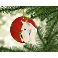 thumbnail image 2 of Carolines Treasures SS4737-CO1 Scottish Terrier Flocons de Neige Rouges Ornement en Céramique de Noël, 2 of 2