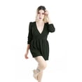 thumbnail image 1 of Vestido Corto Plisado Casual Cruzado Escote V Manga Larga THE DIFFERENT SOCIETY Side B collection Vestido corto plisado, formal, casual, 1 of 4