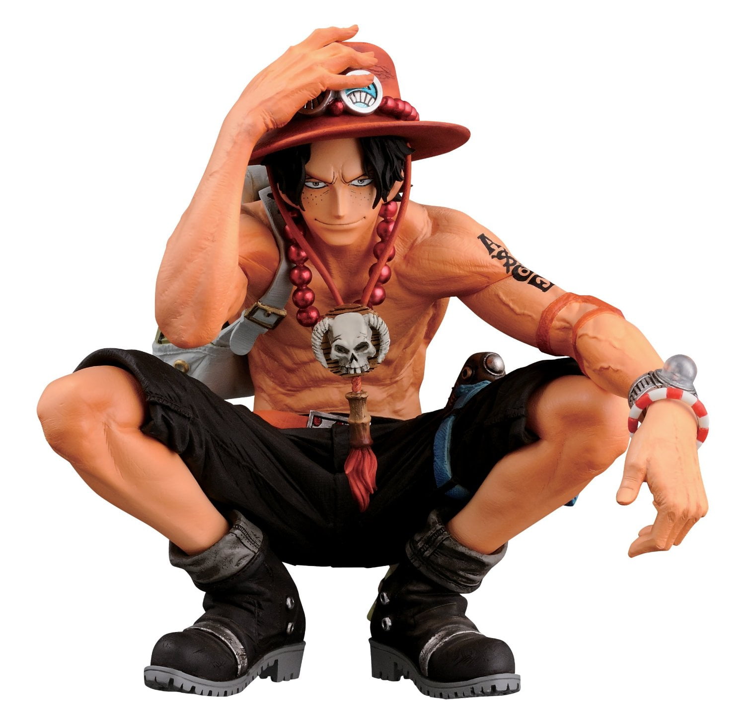 Banpresto One Piece 5 9 Inch The Portgas D Ace Figure King Of Artists Series Walmart Com