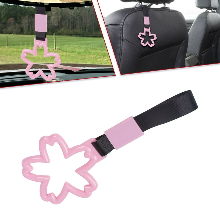 Xotic Tech Pink Tsurikawa Handle Ring Sakura Shaped Japanese