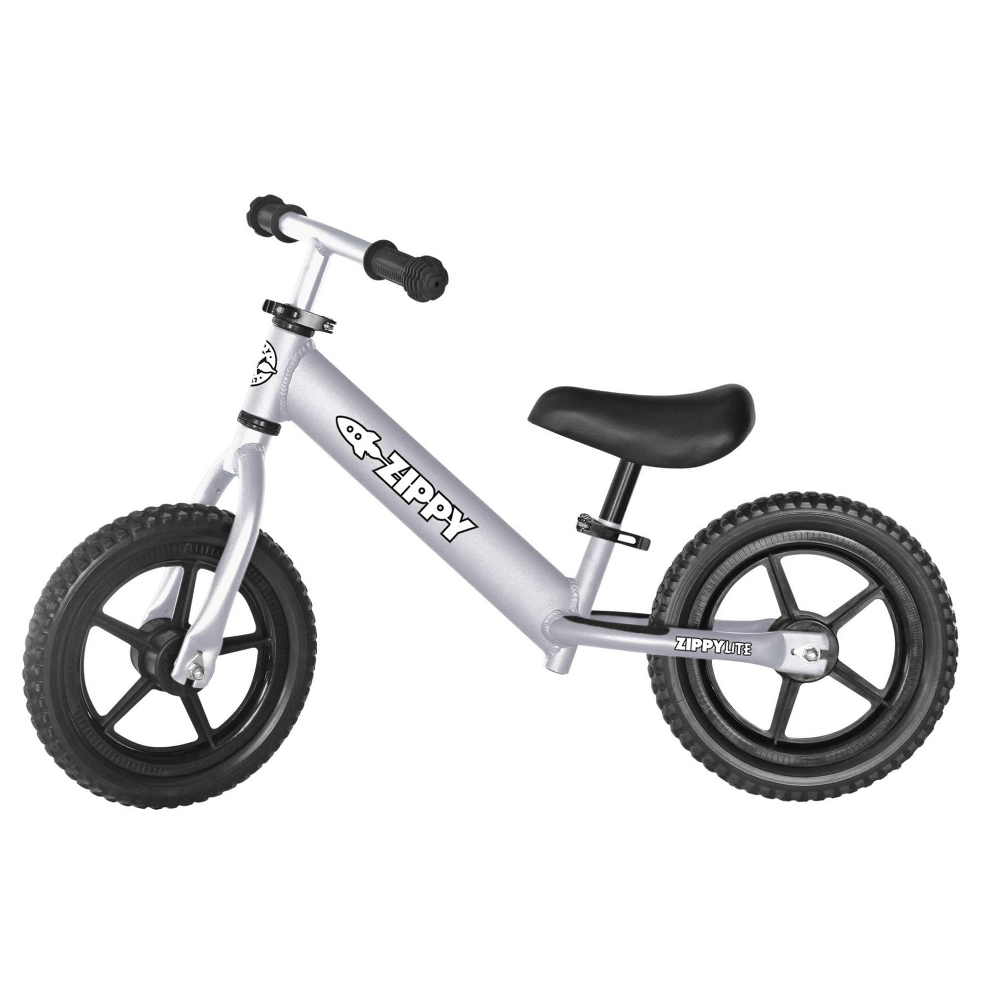 ZIPPY LITE Training Beginners Running Balance Bike Lightweight 11 wheels No Pedals Aluminum Bicycle For Toddlers Kids Ages 1.5 to 5 Years Silver Walmart