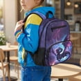 thumbnail image 3 of Jeiento Galaxy Dragon Toddler School Bag for 3-5 Year Old, 13.5 Inch Lightweight Preschool Backpack for Boys & Girls, 5 Compartment Bookbag with Top Handle, 3 of 7
